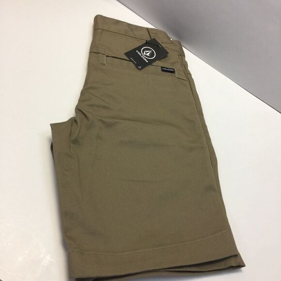 Volcom Short Khaki 10 Slim NWT‎ - Picture 2 of 5